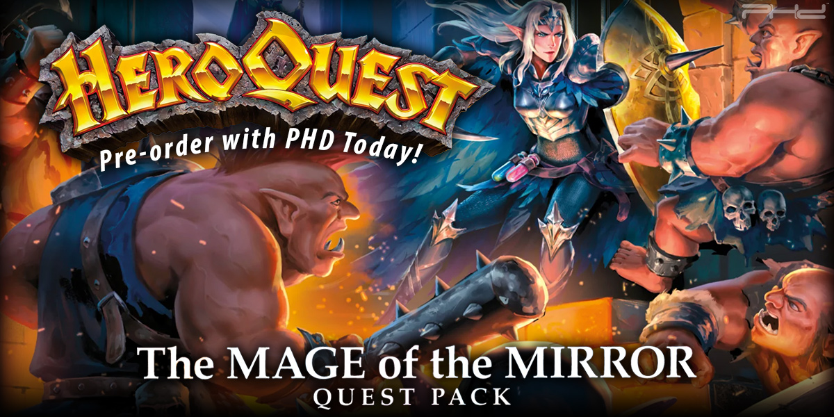 Heroquest The Mage Of The Mirror Quest Pack Avalon Hill Phd Games