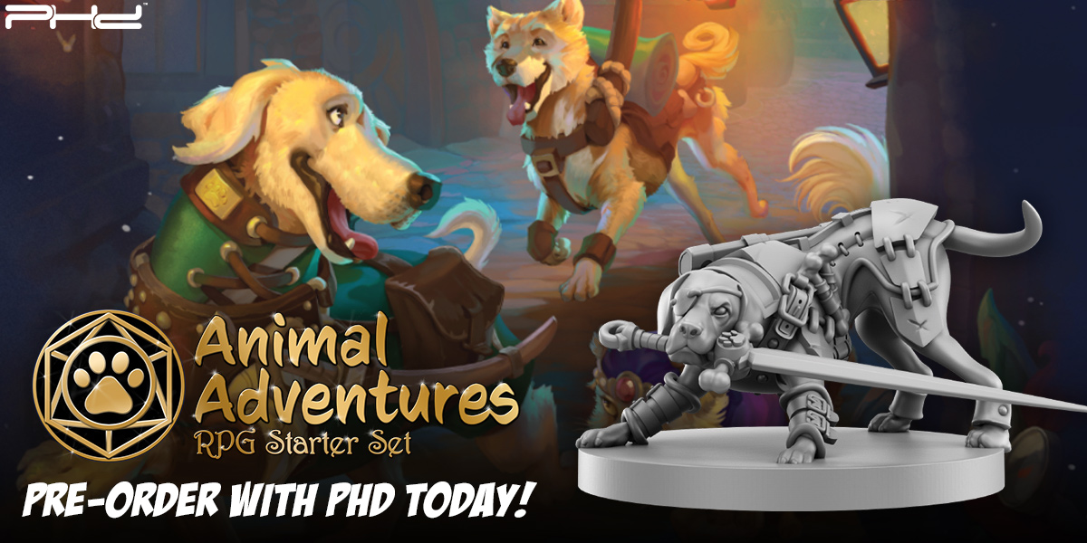Animal Adventures RPG Starter Set — Steamforged Games - PHD Games