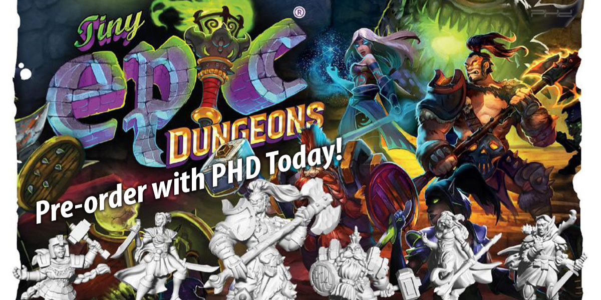 Tiny Epic Dungeons — Gamelyn Games - PHD Games