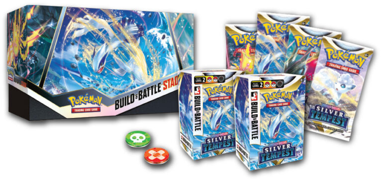 Pokémon TCG: Sword & Shield—Silver Tempest, Build & Battle Box and ...