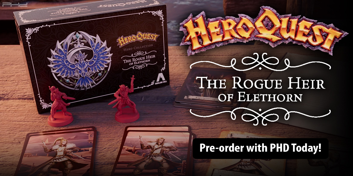 HeroQuest: The Rogue Heir of Elethorn — Hasbro - PHD Games