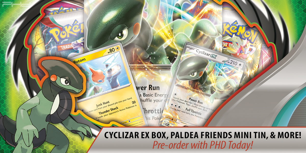 Pokémon TCG: 2023 World Championship Deck, Stacking Tin, & Paldea