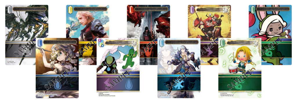 Final Fantasy TCG: Hidden Legends sample cards