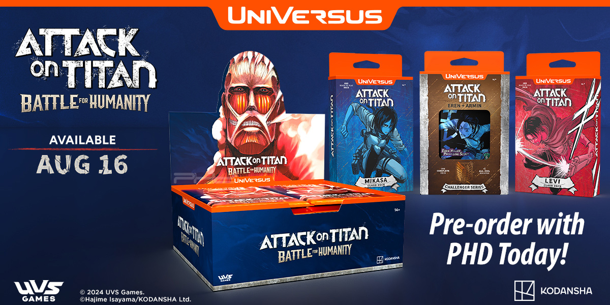UniVersus: Attack on Titan, Battle for Humanity — UVS Games