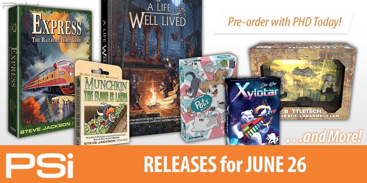 PSI June 26 Releases
