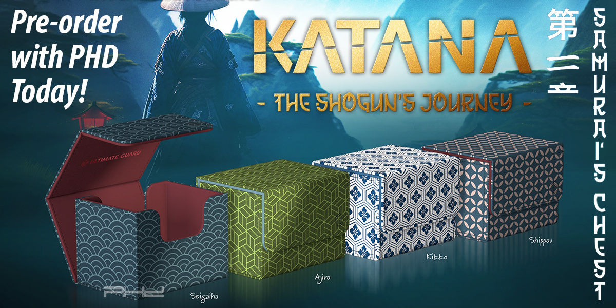 Katana: The Shogun’s Journey, Part 2 Sidewinder 100+ Deck Boxes — Ultimate Guard