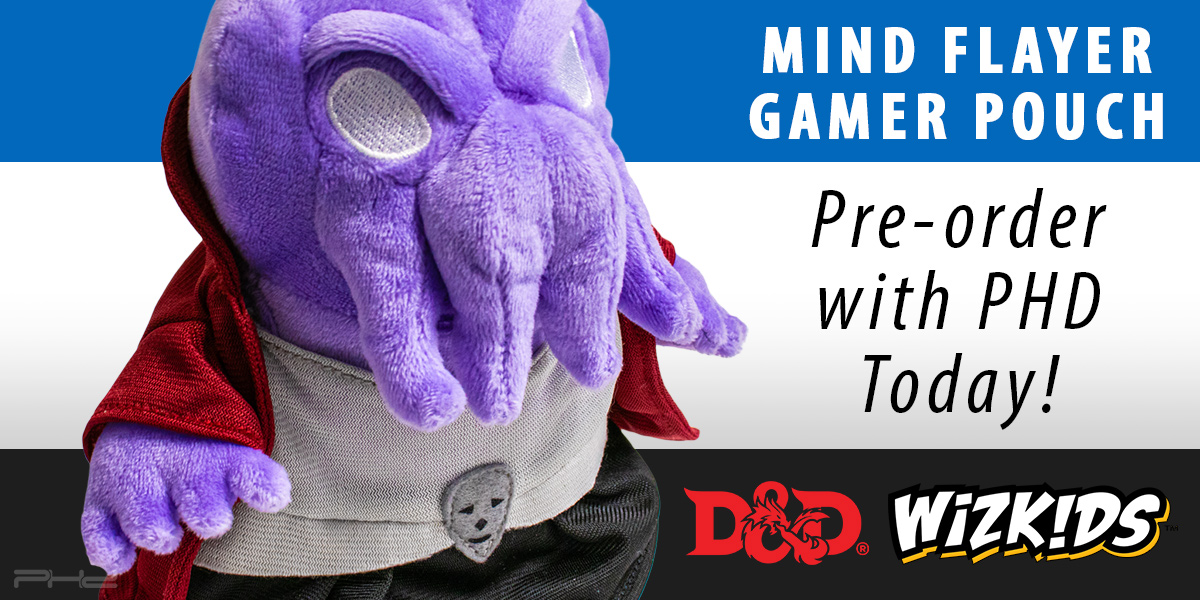 Figurines of Adorable Power: Dungeons & Dragons Mind Flayer Gamer Pouch — Ultra•PRO