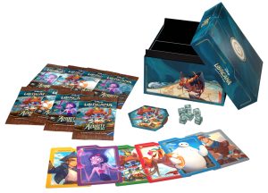 Disney Lorcana: Azurite Sea Illumineer's Trove components