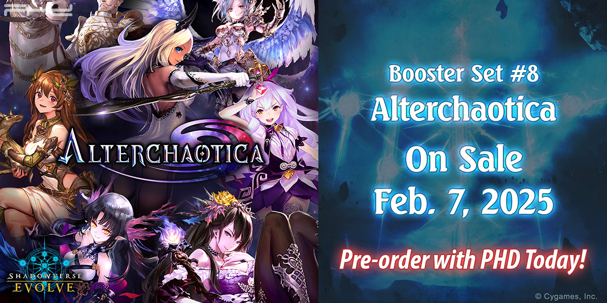 Shadowverse Evolve: Alterchaotica Booster Display — Bushiroad