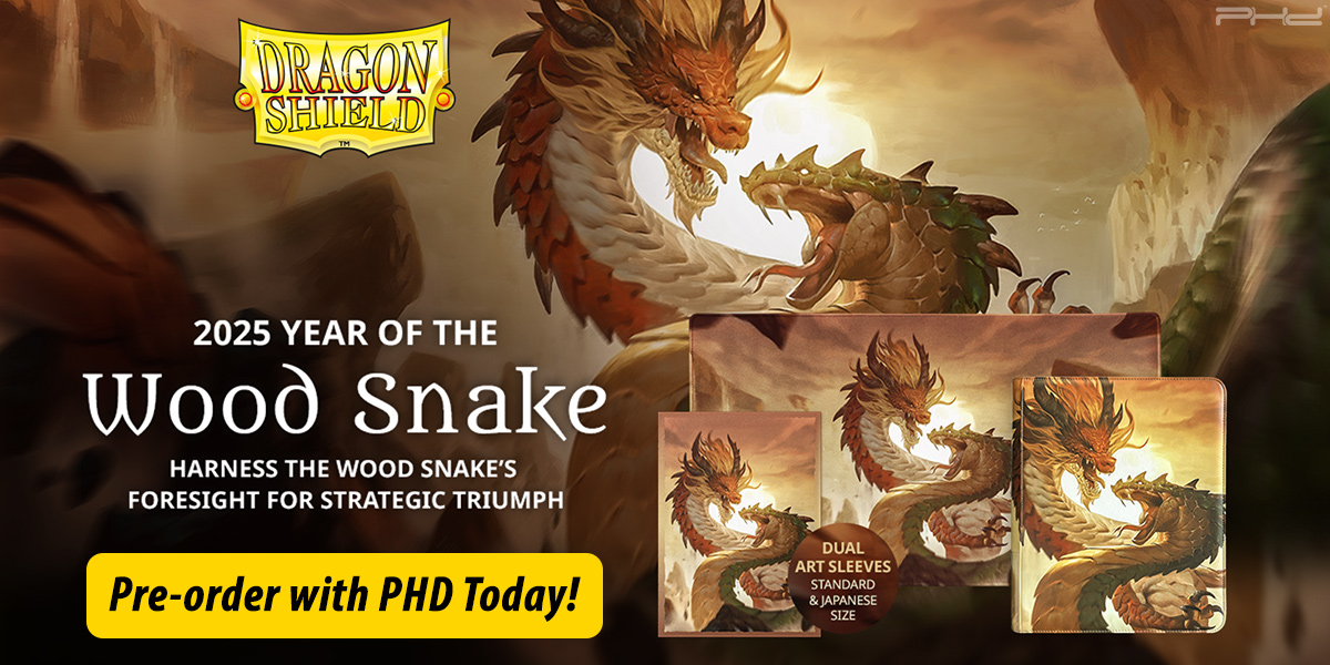 Dragon Shield: 2025 Year of the Wood Snake Accessories — Arcane Tinmen