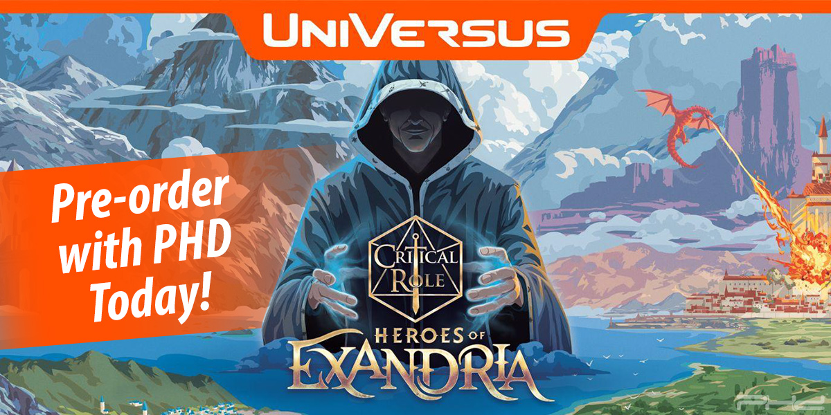 UniVersus CCG: Critical Role, Heroes of Exandria — UVS Games