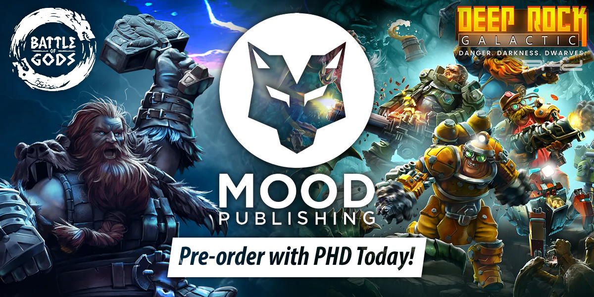 Battle of Gods and Deep Rock Galactic — Mood Publishing