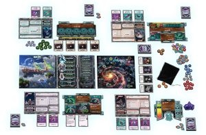 Wandering Galaxy: A Crossroads Game sample setup