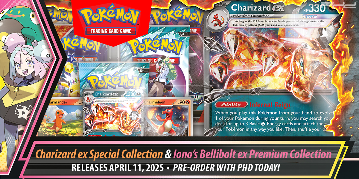 Pokémon TCG: Charizard ex Special Collection & Iono’s Bellibolt ex Premium Collection