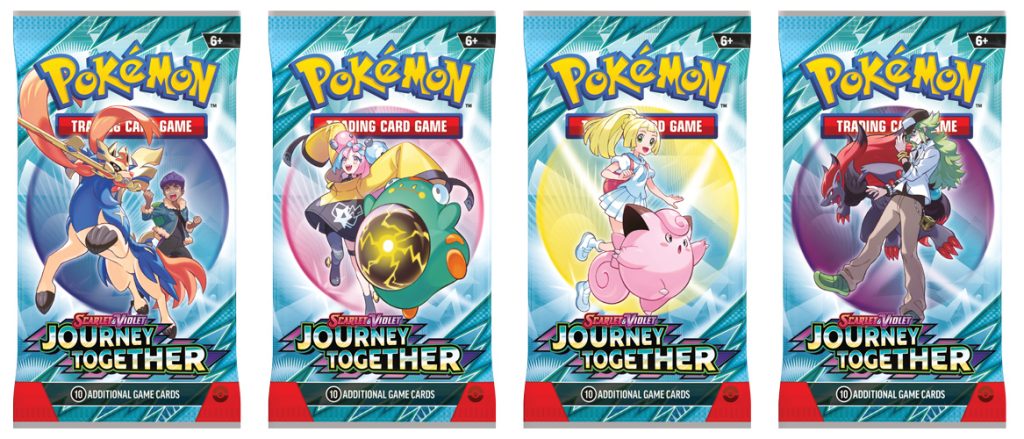 Pokemon TCG: Scarlet & Violet 09 Journey Together- Booster Packs