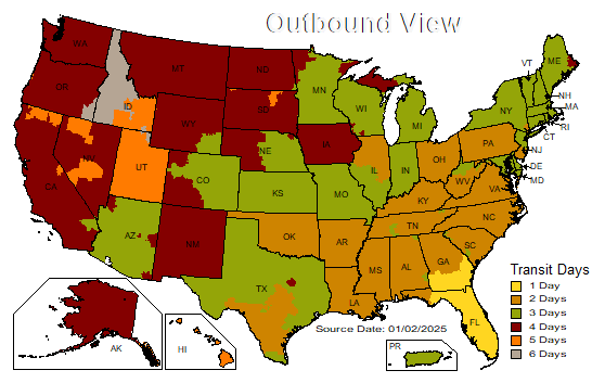 FL UPS January 2025