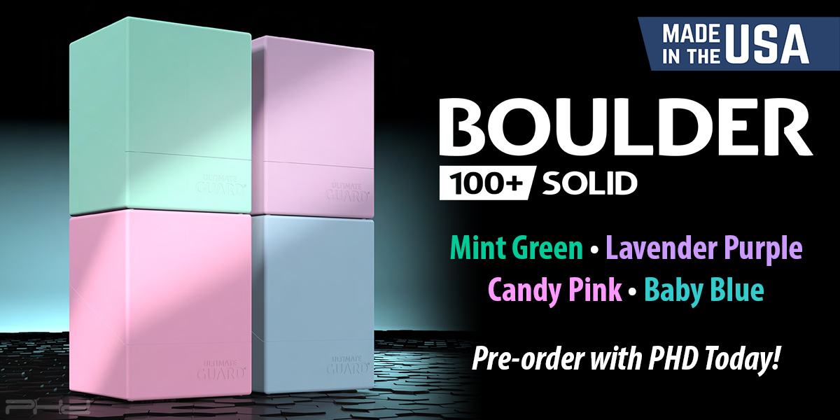 Boulder 100+ Solid Pastel Colors — Ultimate Guard