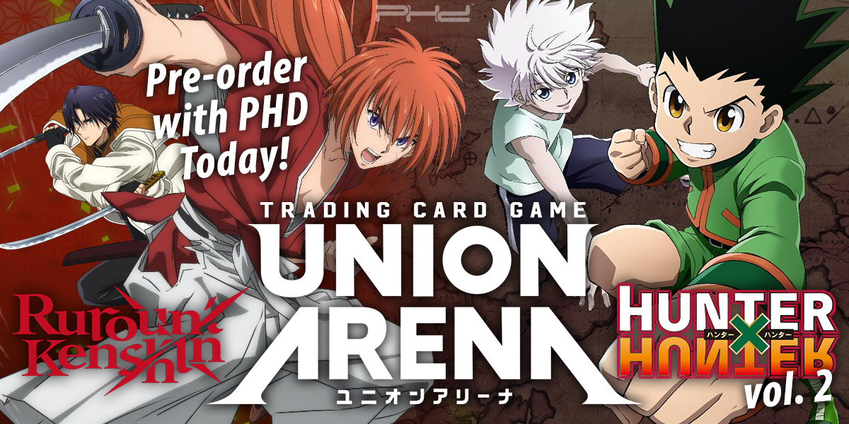 Union Arena: Rurouni Kenshin & HUNTERxHUNTER Vol.2 — Bandai