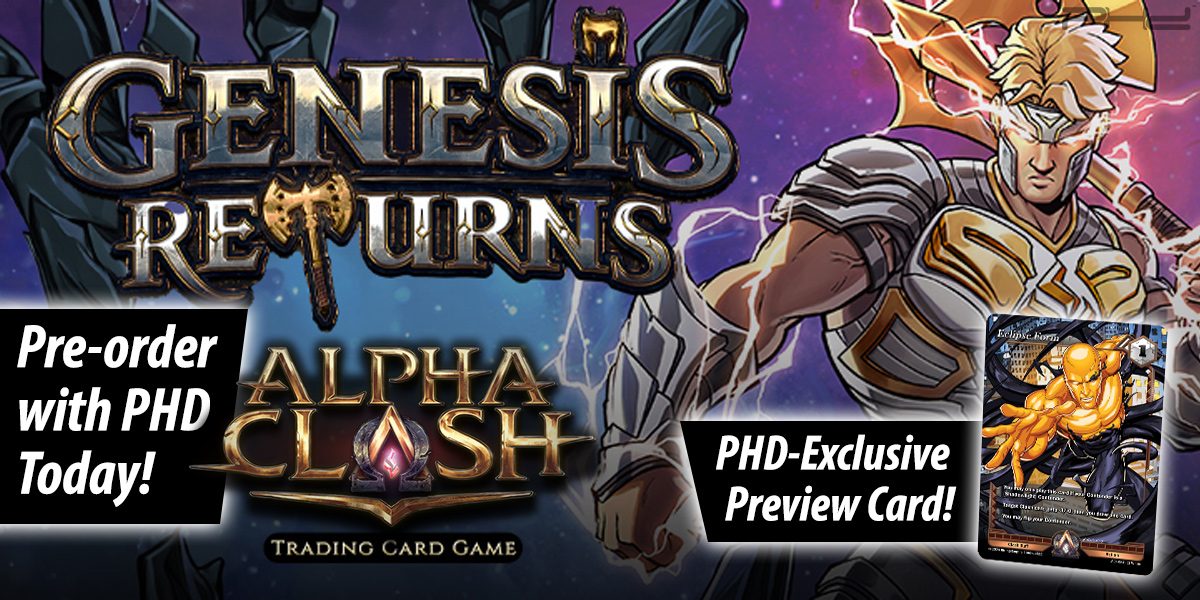 Alpha Clash TCG: Genesis Returns — Rising Empire Studios