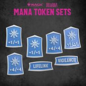 MTG Mana Token Set — White Counters