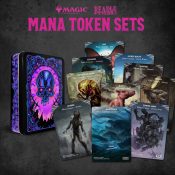 MTG Mana Token Set — Black Tokens