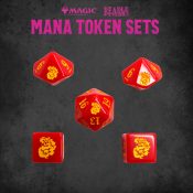 MTG Mana Token Set — Red Dice