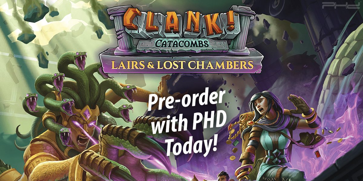 Clank! Catacombs: Lairs & Lost Chambers — Dire Wolf Digital