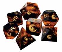 The Crooked Moon: Resin Dice