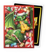 Dragon Shield Sleeves: Standard- Brushed 'Christmas 2024' Art, Limited Edition sleeve