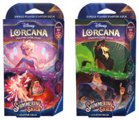 Disney Lorcana TCG: Shimmering Skies starter decks