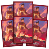 Card Sleeves: Disney Lorcana- Shimmering Skies- Aladdin sleeves