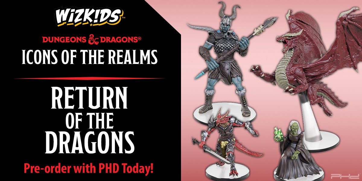 D&D Icons of the Realms: Return of the Dragons — WizKids