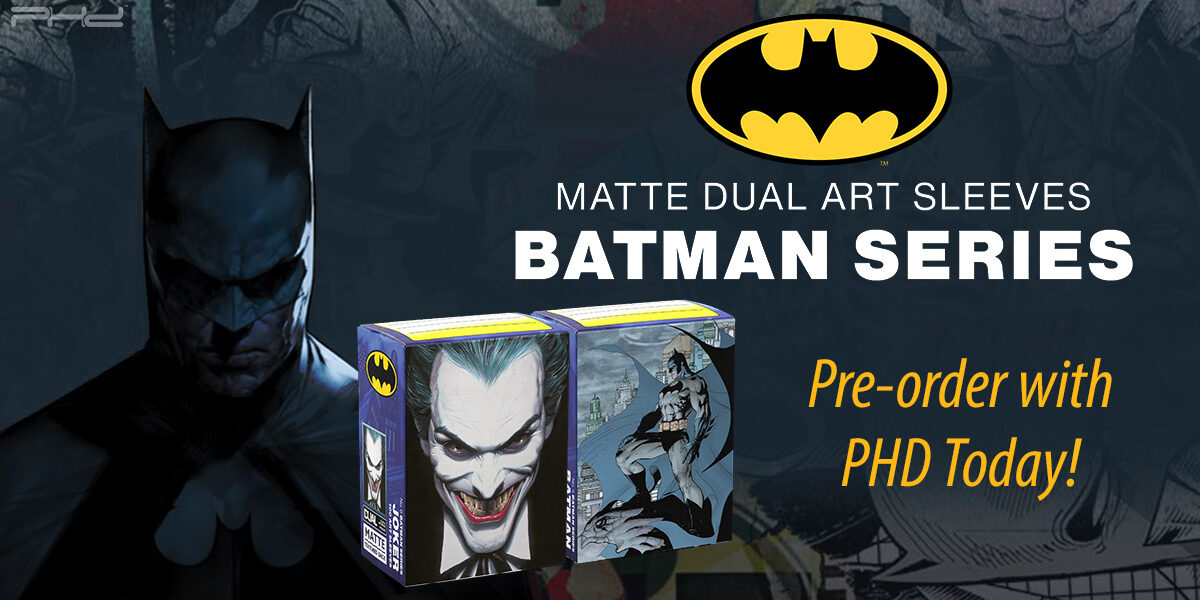 Dragon Shield: Batman Series Matte Dual Art Sleeves — Arcane Tinmen ...