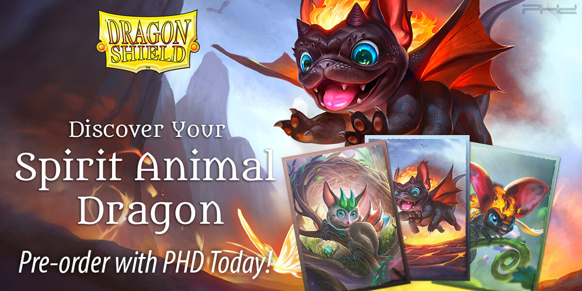 Dragon Shield Spirit Animal Dragon Sleeves — Arcane Tinmen - Phd Games