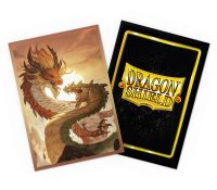 Dragon Shield Sleeves: Japanese DUAL- Matte 'Wood Snake' (60 ct.)