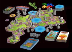 Worms: The Board Game sample setup