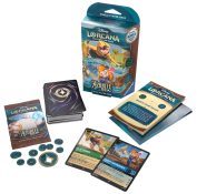 Disney Lorcana: Azurite Sea Emerald/Sapphire Starter Deck Contents