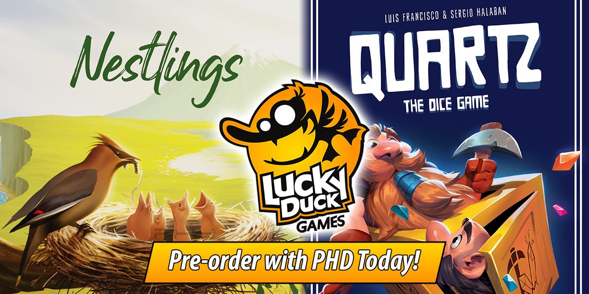 Nestlings & Quartz: The Dice Game — Lucky Duck Games