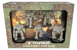 BattleTech: Clan Direct Fire Star Miniatures Pack • CAT35760