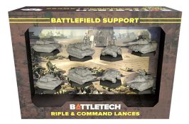 BattleTech: Battlefield Support: Rifle & Command Lances ForcePack • CAT35777