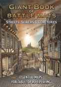 Giant Book of Battle Mats: Streets, Sewers, & Cemeteries • LBM056