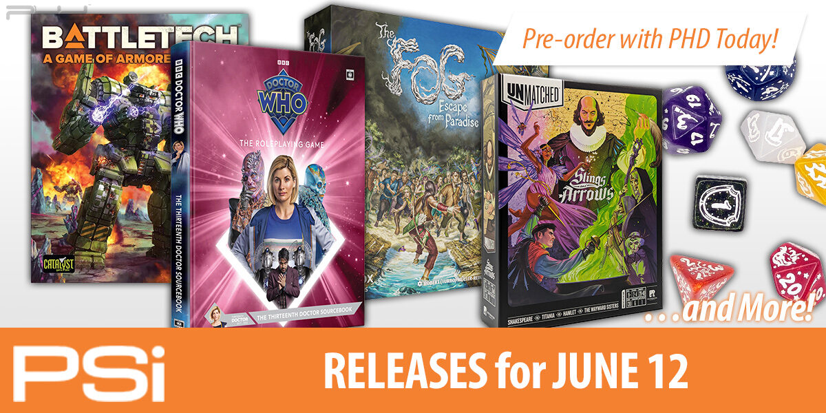 PSI June 12 Releases