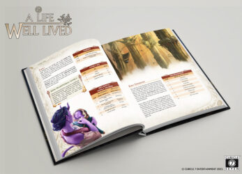 A Life Well Lived 5E, sample spread 1