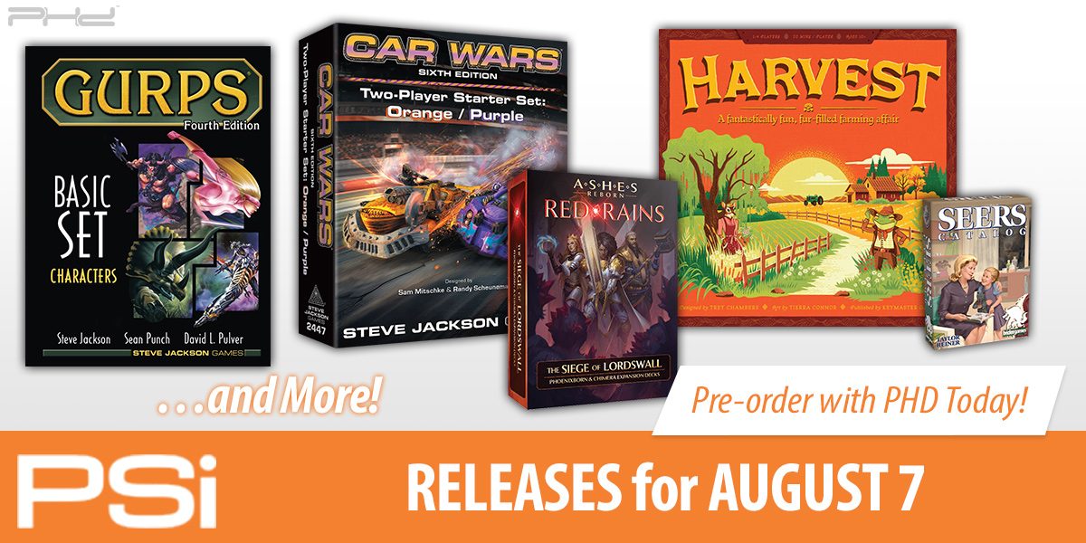 PSI August 7 Releases