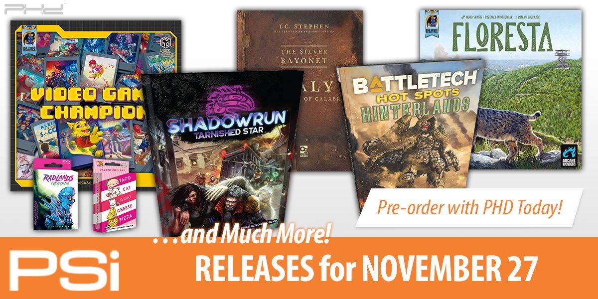 PSI November 27 Releases