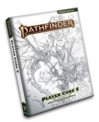 Pathfinder RPG, 2e: Player Core 2 Remastered, Sketch Cover