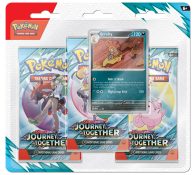 Pokemon TCG: Scarlet & Violet 09 Journey Together- 3-Booster Blister: Scrafty