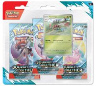 Pokemon TCG: Scarlet & Violet 09 Journey Together- 3-Booster Blister: Yanmega