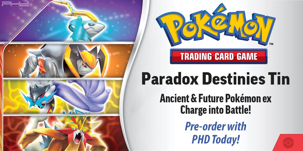 Pokémon TCG: Paradox Destinies Tin