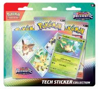 Pokémon TCG: Scarlet & Violet Prismatic Evolutions- Tech Sticker Collection (Leafeon)